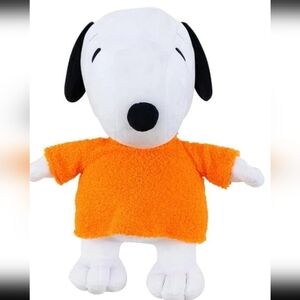 Peanuts Snoopy Plush Toy in Orange and White